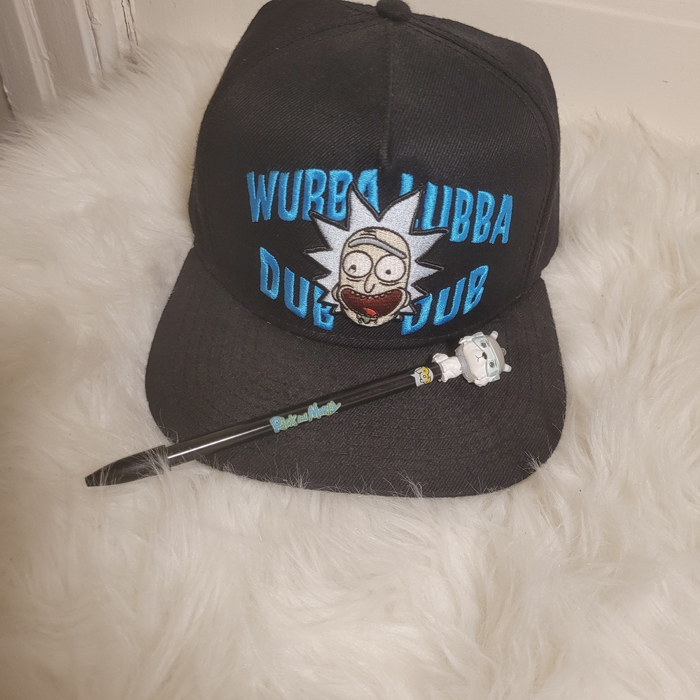 Rick & Morty Snapnack Hat + Snowball Pen